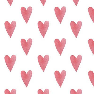 Красные сердечки