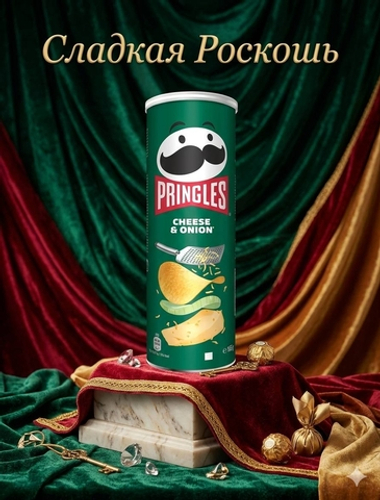 Чипс Pringles  сыр с луком