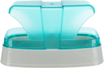 Купалка для грызунов Trixie Sand Bath, размер 17х10х10см., темно-синий / бирюзовый