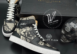 Кроссовки Philipp Plein Notorious Python Skull