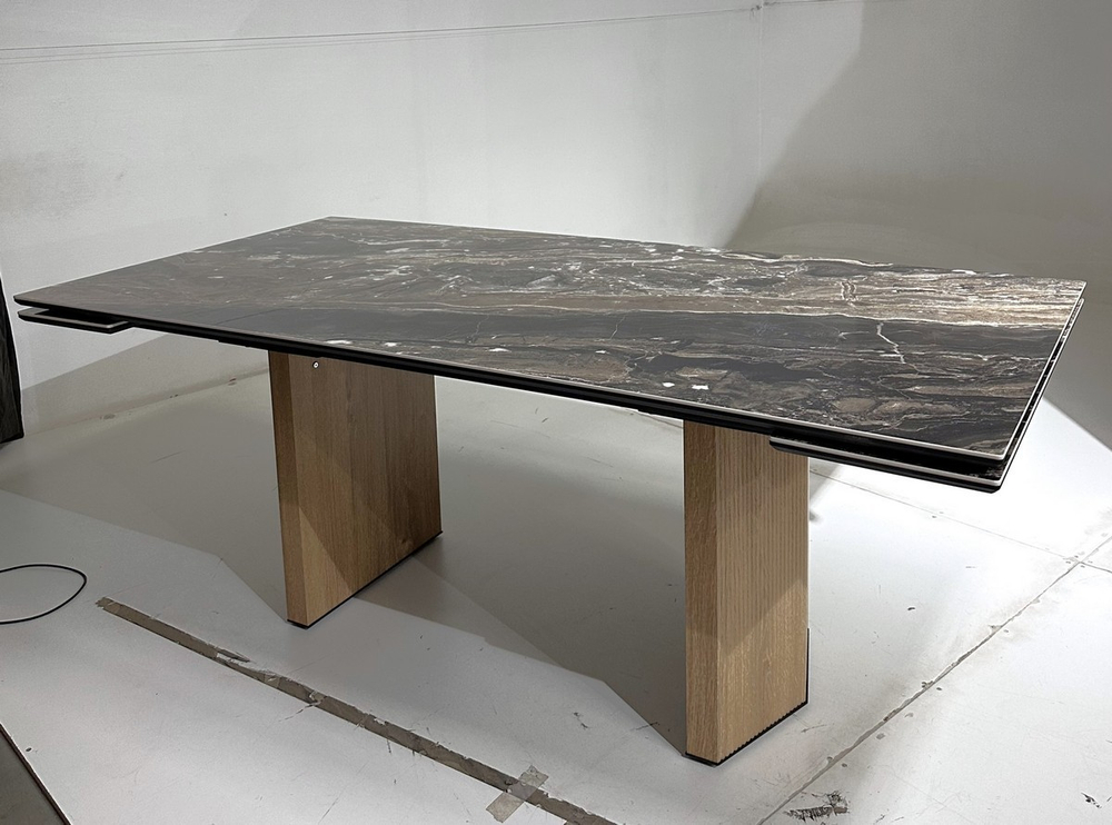 Стол М-City DISAUR Моцарт 200 Амадеус (Amadeus Polished), керамика, Дуб Монтана