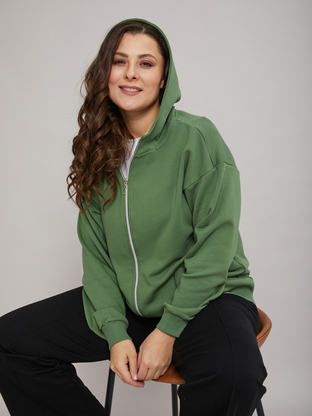 Олимпийка Офп-055/зеленый