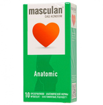 Презервативы Masculan Anatomic анатомической формы №10