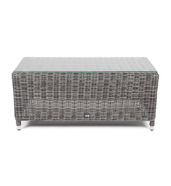 "Кон Панна" столик журнальный из искусственного ротанга, цвет графит