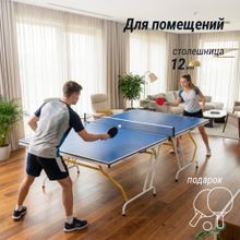Теннисный стол UNIX Line для помещений Simple Indoor 12 мм MDF синий
