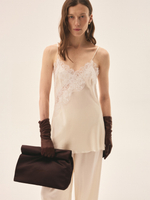 Сатиновый клатч