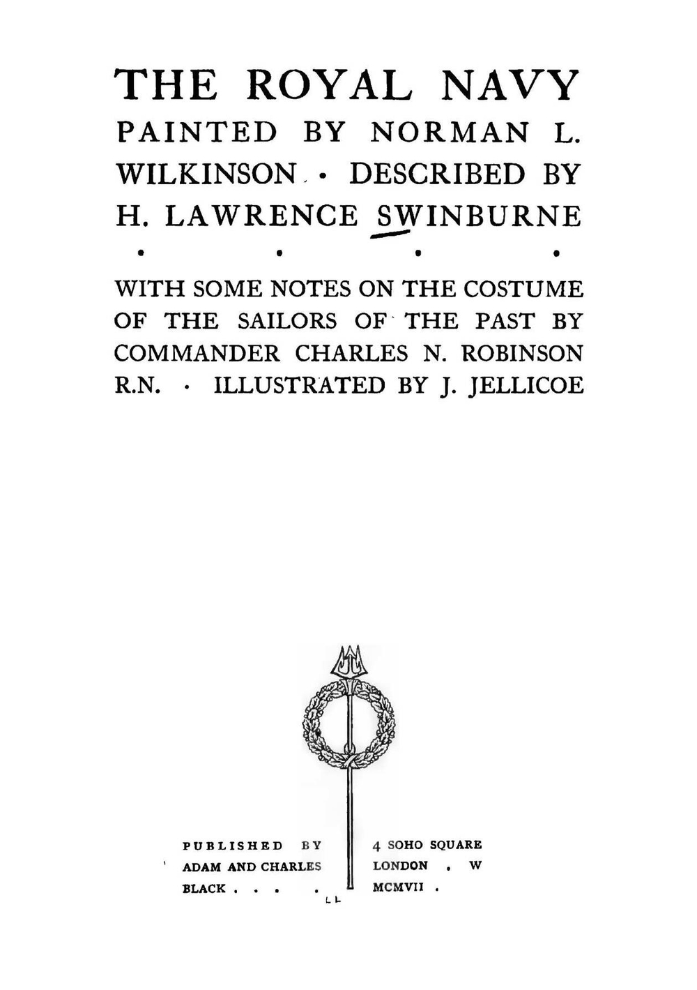 The Royal Navy | H Lawrence Swinburne
