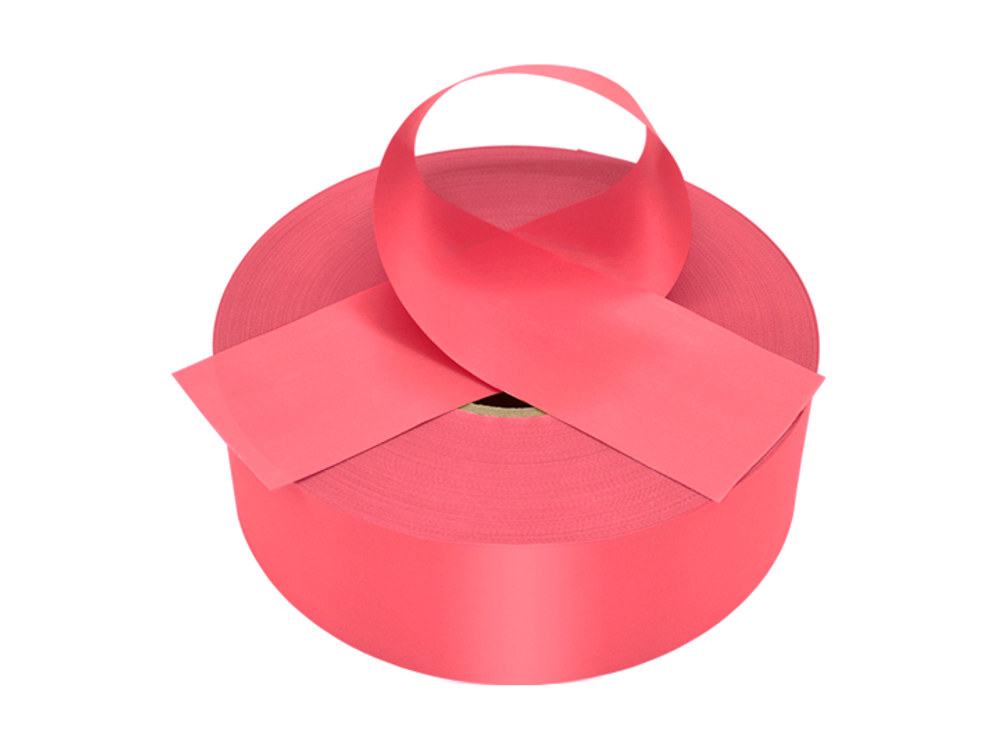 Лента плиссированная для наградных розеток. 037 коралловая