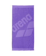 006353 700 Arena 23 полотенце BEACH TOWEL LOGO dark_lavanda