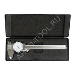 Штангенциркуль с круговой шкалой ШЦК-150-0.02 ГОСРЕЕСТР 89053-23 нерж.сталь ТОЧИНТЕХ (с поверкой)