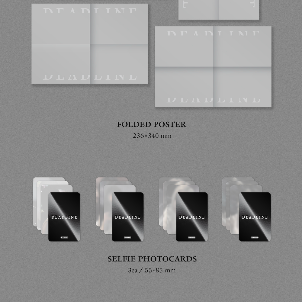 Альбом BLACKPINK 3rd MINI ALBUM [DEADLINE] SILVER Ver.