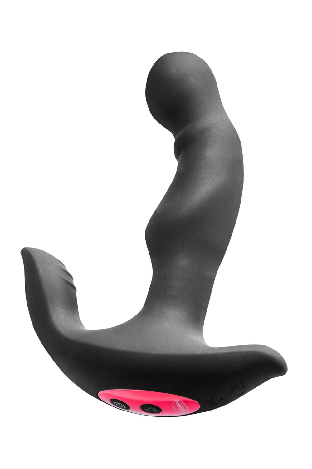 Черный стимулятор простаты Rimming Hero - 16,8 см. (Цвет: черный)