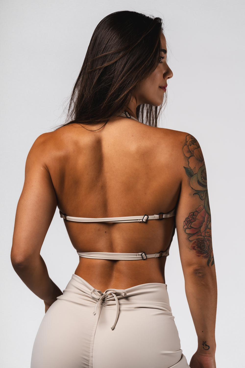 Топ Deni x NEBBIA Sports Crop Tank 309 Кремовый