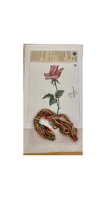 Набор для вышивания с деревянной рамкой (мулине 100% хлопок ) 23х39см Германия