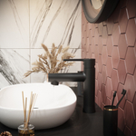 Смеситель для раковины 35k MIXLINE ML23-04 "Round Black" ЧЕРНЫЙ