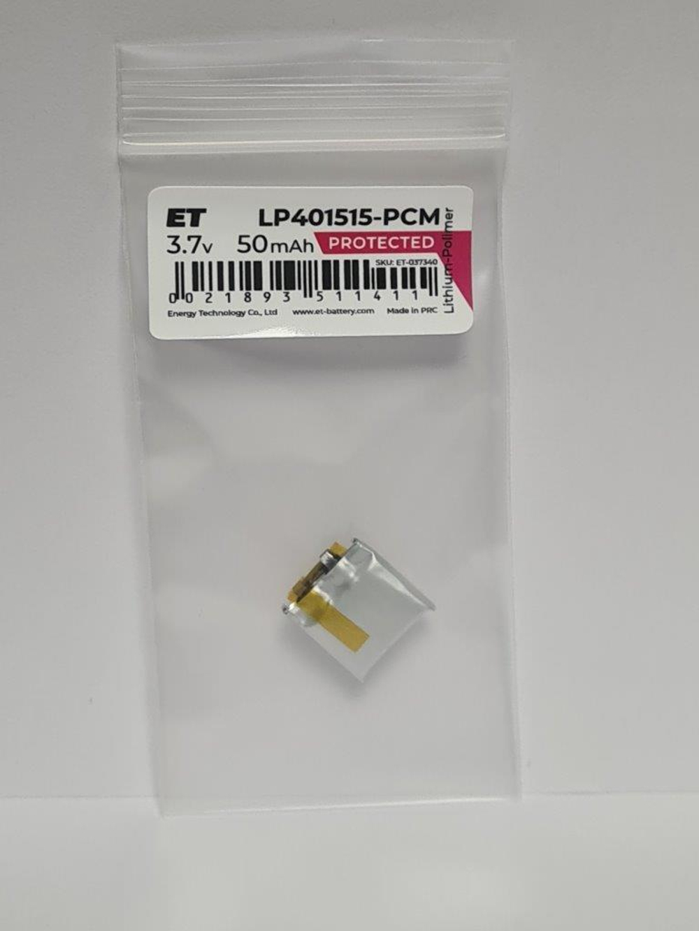 Аккумулятор ET LP401515-PCM