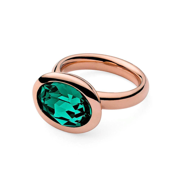 Кольцо Qudo Tivola Emerald 16.5 мм 631583/16.5 G/RG размер 16,5