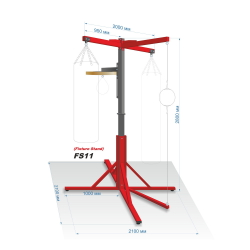 Напольная конструкция для боксерских мешков FS11