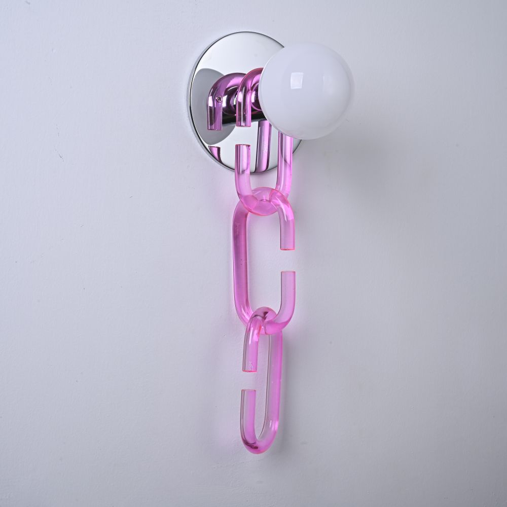 Настенный Светильник Chain Wall Розовый By Imperiumloft