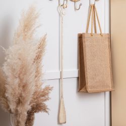 Рожок для обуви кованый 65см Айвори