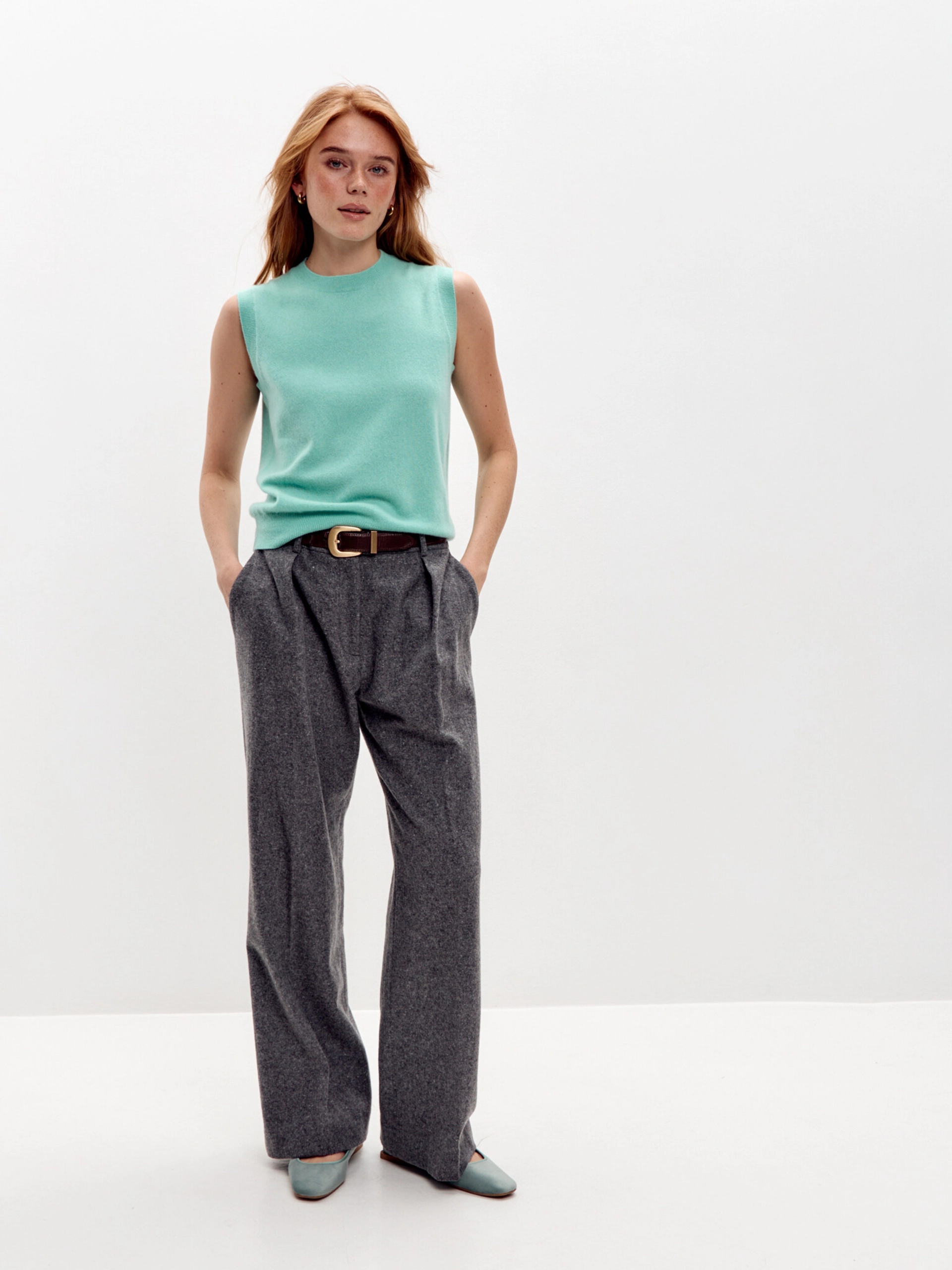 Кашемировый топ