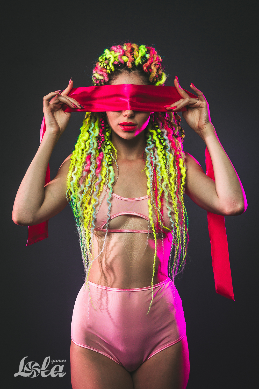 Лента Party Hard Wink Pink