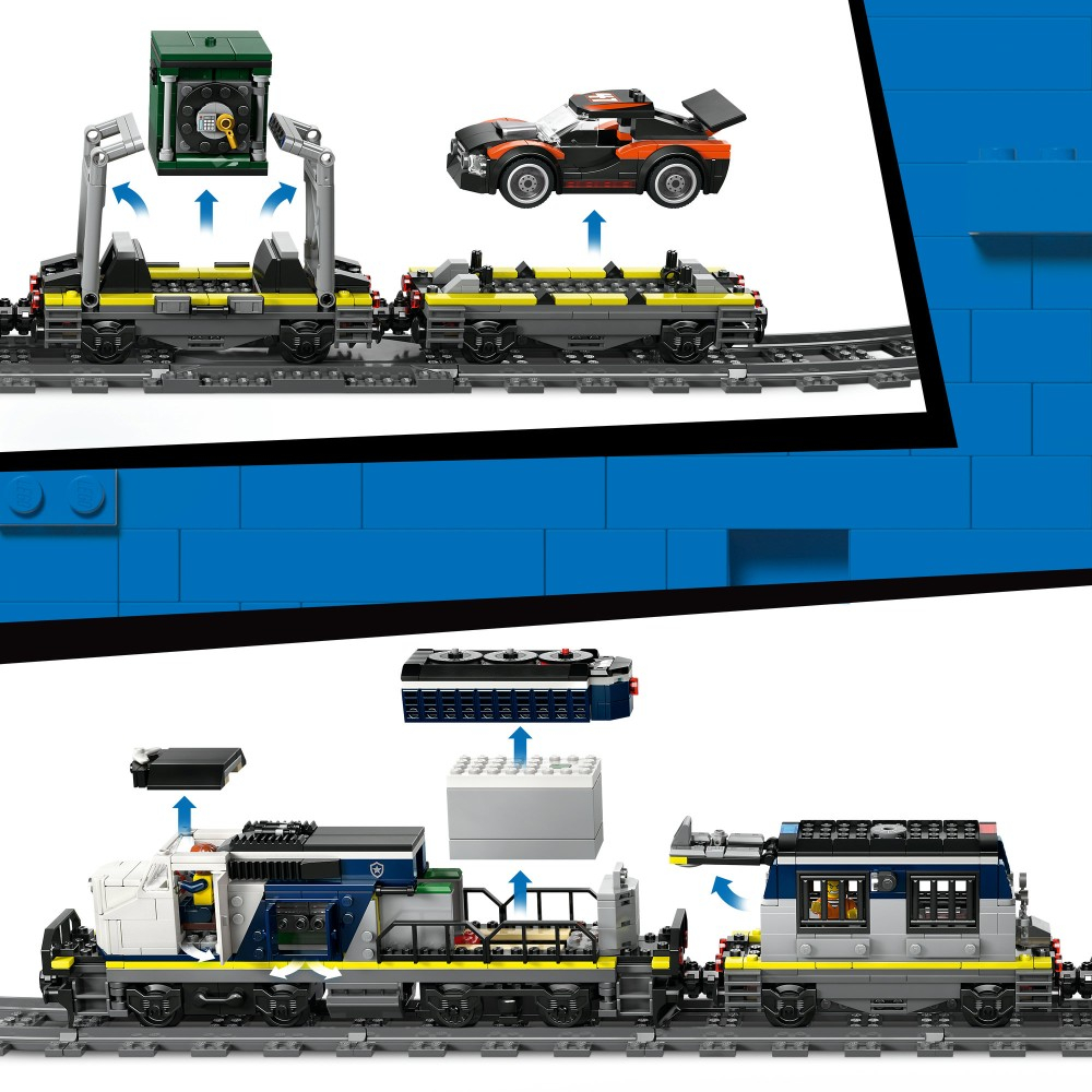 Конструктор LEGO City 60508 Ограбление полицейского поезда — фото 7