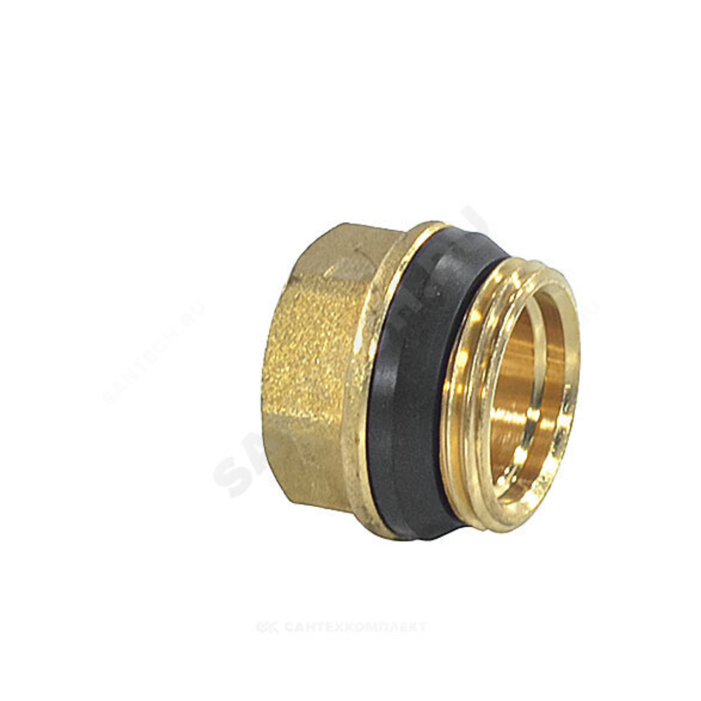 Переход латунь Ду 32х20 (1 1/4"х3/4") с герметичной прокладкой НР/ВР R593D Giacomini R593DY007