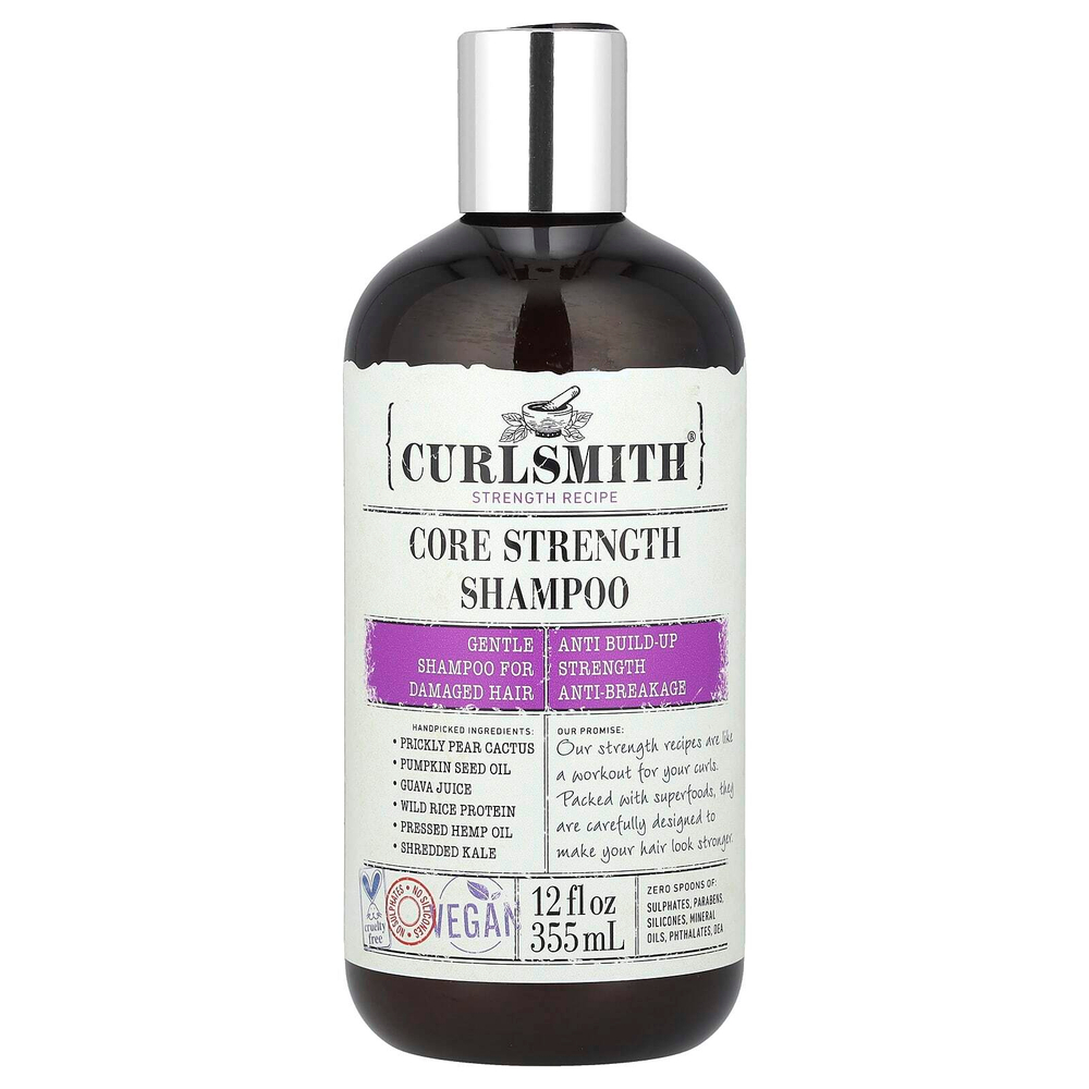 Curlsmith, Шампунь Core Strength, для поврежденных волос, 355 мл (12 жидк. унц.)