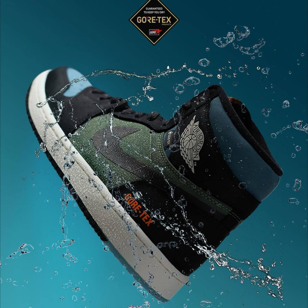 Air Jordan 1 High Gore-Tex "Green / Black"