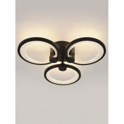 Светильник потолочный светодиодный ЭРА Модерн с ДУ Odry CLL-1-46-RC BK | Светильники SPB-6 с ДУ