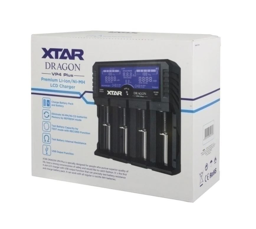 Зарядное устройство XTAR DRAGON
 VP4 Plus