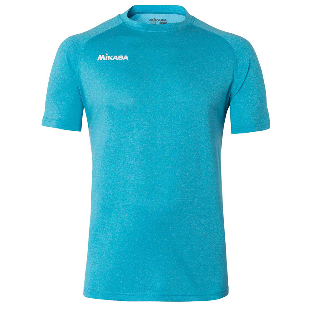 СЦ*Футболка MIKASA MT193-033-2XL, р.2XL, 100% полиэстер, бирюзовый