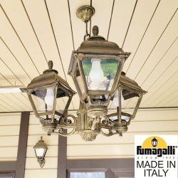 Подвесной уличный светильник (ЛЮСТРА) FUMAGALLI SICHEM/CEFA 3L U23.120.S30.BXF1R