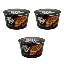 Лапша Big Bon Говядина в томате с базиликом 85 г 3 шт