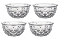 Набор салатников 4шт 400мл WD Lifestyle Dubai прозрачный