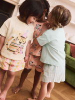 Пижама для девочки Next AC0-784, 3 шт., Розовый, Голубой