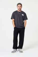 Джоггеры Q2ZA People oversize (чёрный)