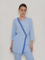 Блуза медицинская женская | Бл-379 а 3/4 либерти люкс