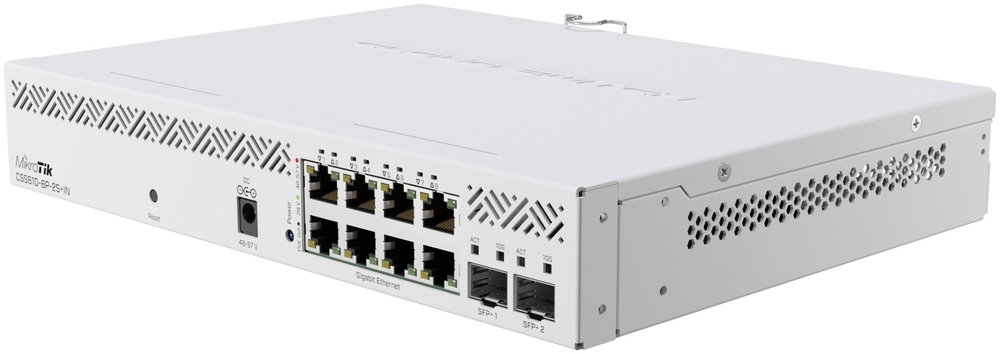 Коммутатор MikroTik CSS610-8P-2S+IN