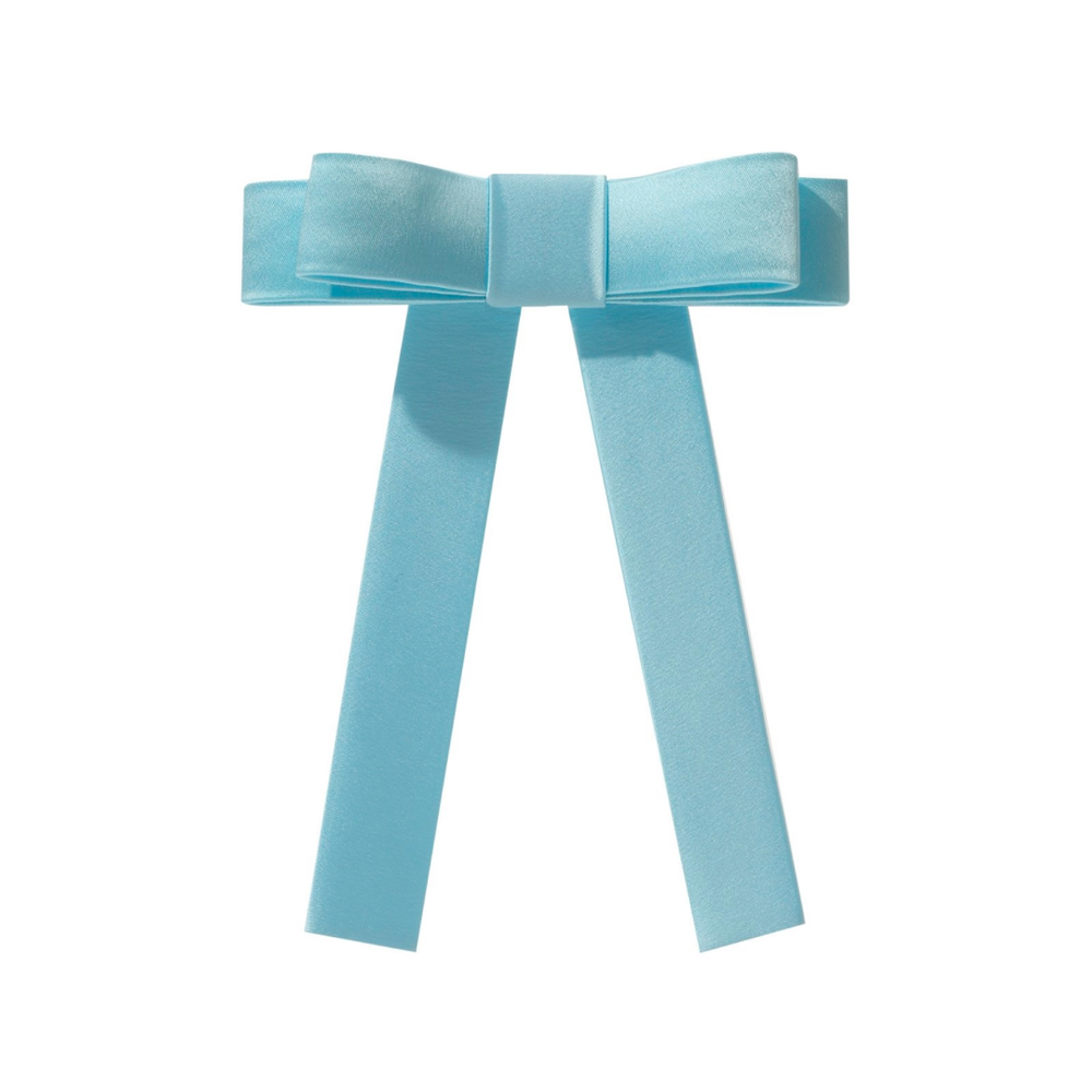 Бант "Мэри" голубой