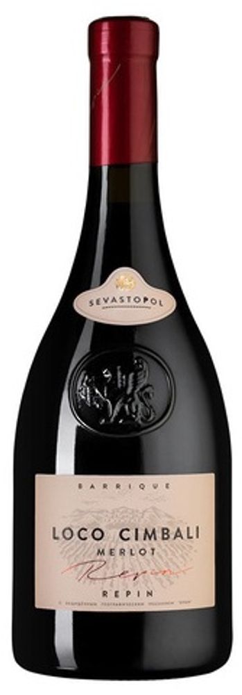 Локо Чимбали Мерло сух кр 0,75 14,3% Крым (ООО "АЗБ") Россия