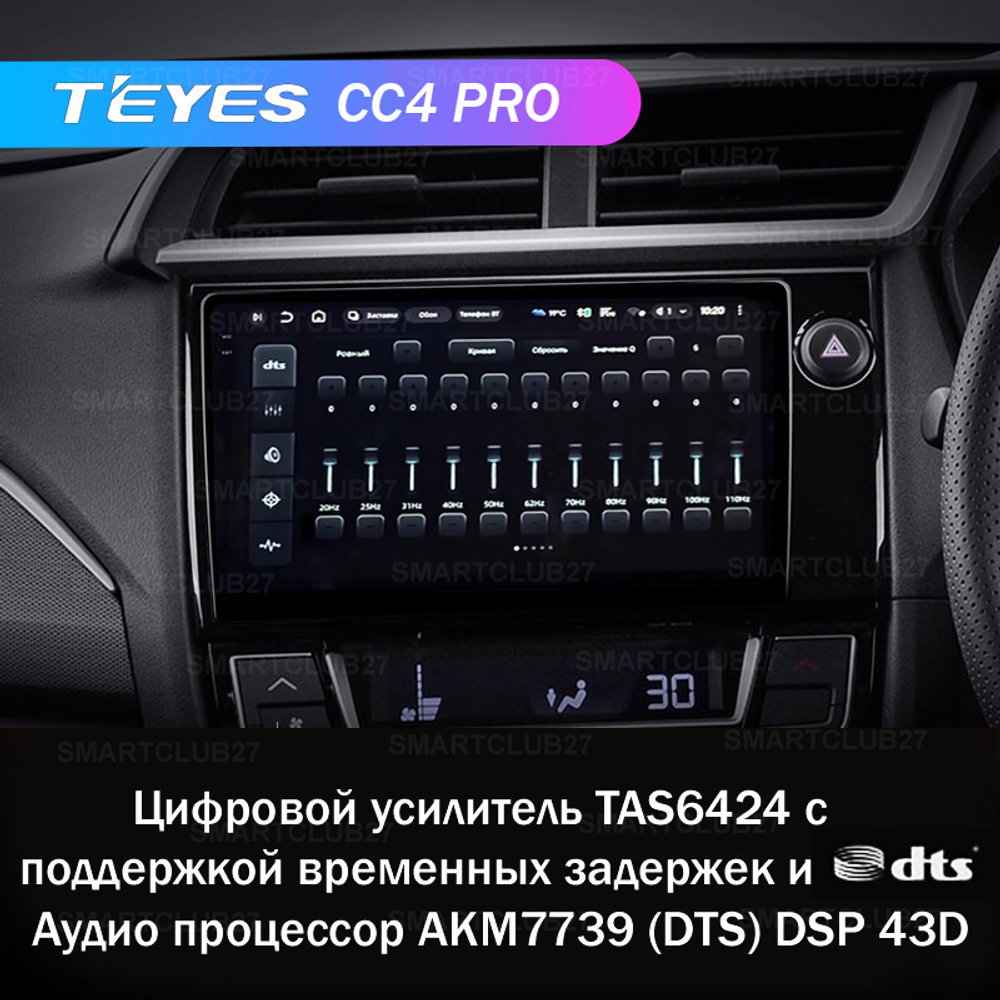 Teyes CC4 Pro 9" для Honda BR-V 2015-2019 (прав)