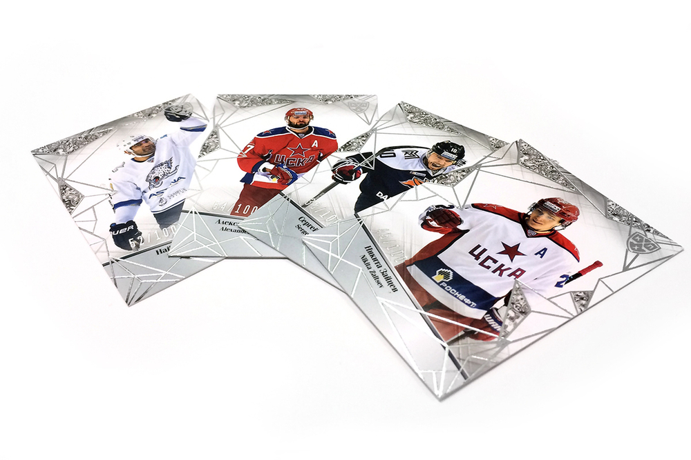" ХОККЕЙНЫЕ КАРТОЧКИ КХЛ КОЛЛЕКЦИЯ 8-го СЕЗОНА 2015/16" 1 блок 50 упаковки