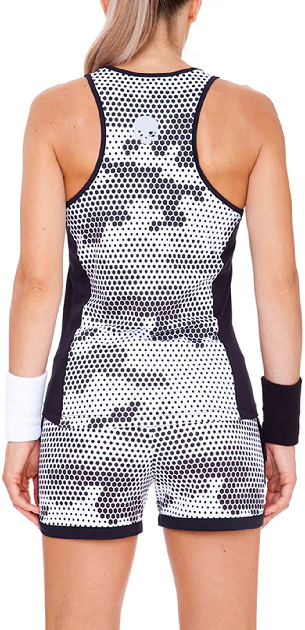 Женский топ теннисный Hydrogen Tech Camo Tank Top - white camouflage