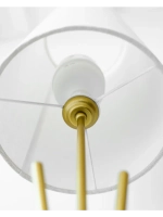 Торшер напольный с абажуром в гостиную современный