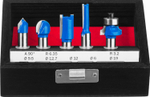 ЗУБР 5шт, набор профильных фрез по дереву