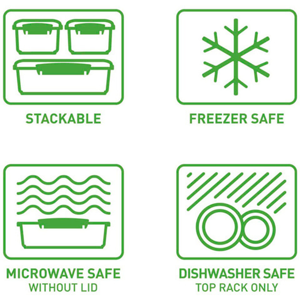 Набор мини-контейнеров 4шт 62мл Sistema To-Go