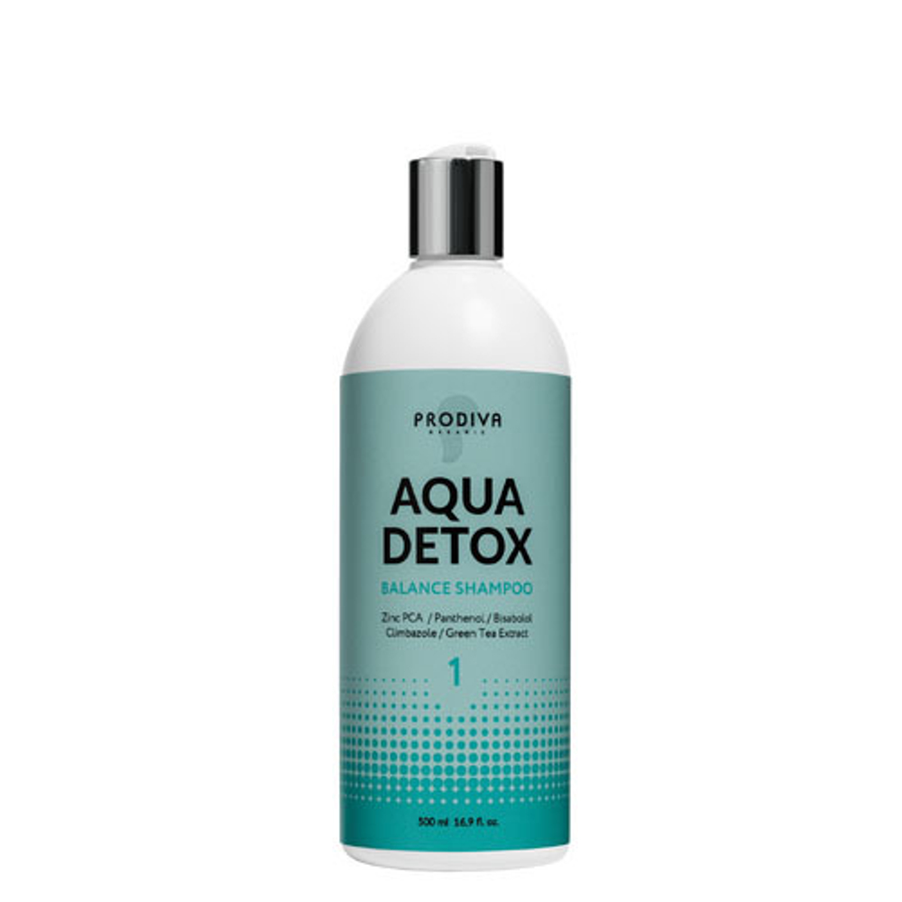 Prodiva Aqua Detox 1 Деликатный детокс-шампунь Balance Shampoo