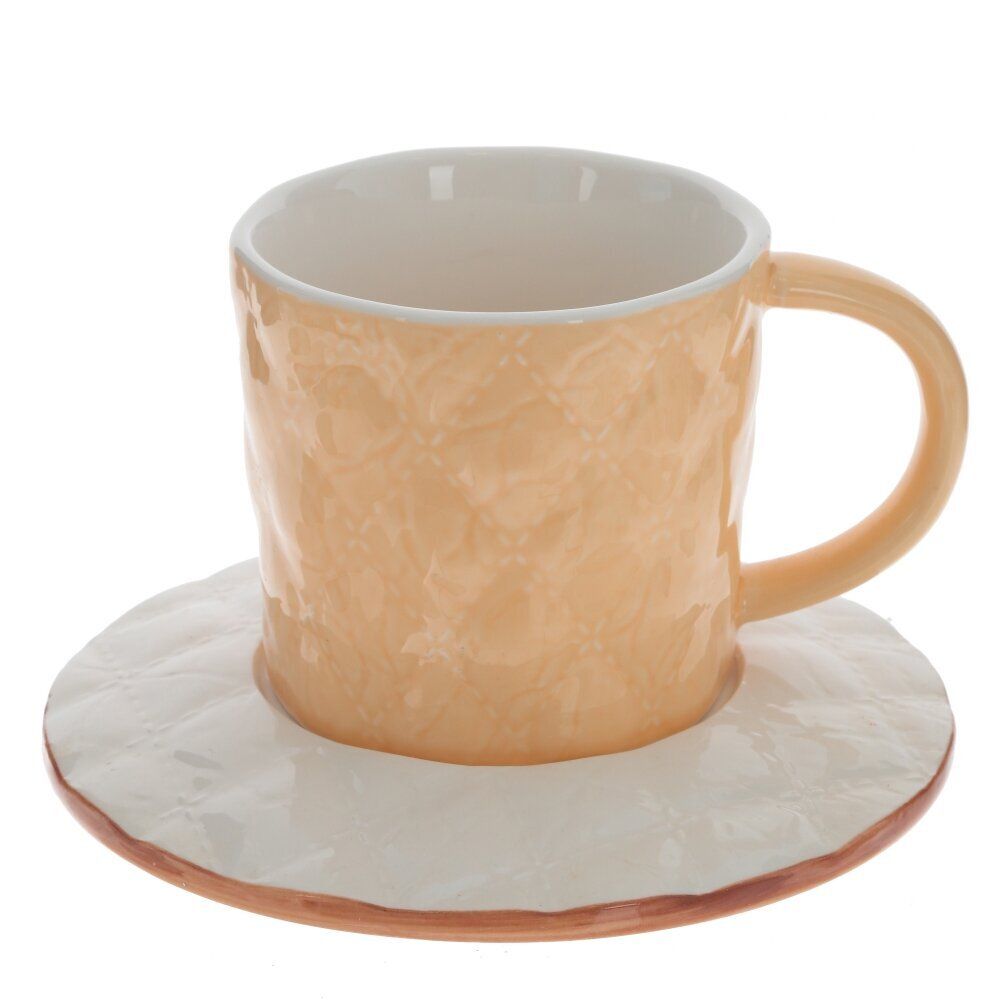 GAEM Кружка с блюдцем, 250 мл, L14 W14 H9 см, 4в.